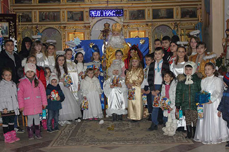 Святкування празника Святого Миколая в Борщеві