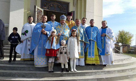 Світлий Празник Покрови Пресвятої Богородиці в Гусятині