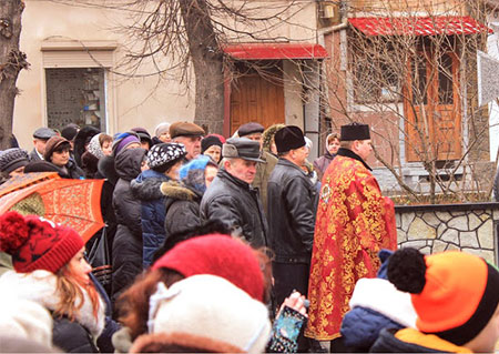 В Скалі-Подільській вшанували пам'ять Небесної Сотні 