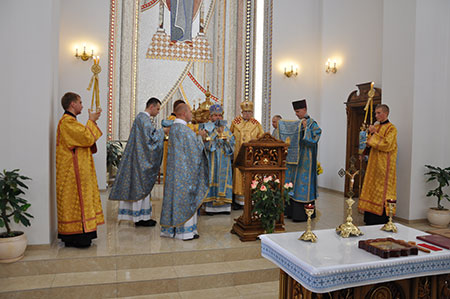 Архієрейська Божественна Літургія в храмі Різдва Пресвятої Богородиці м. Івано-Франківськ