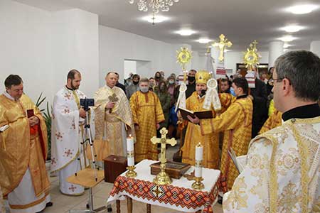 Освячення храму Святого Священномученика Йосафата в м. Чорткові