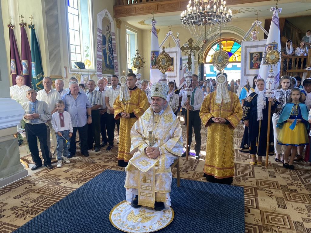 Освячення іконостасу в с. Гончарівка Монастириського Деканату