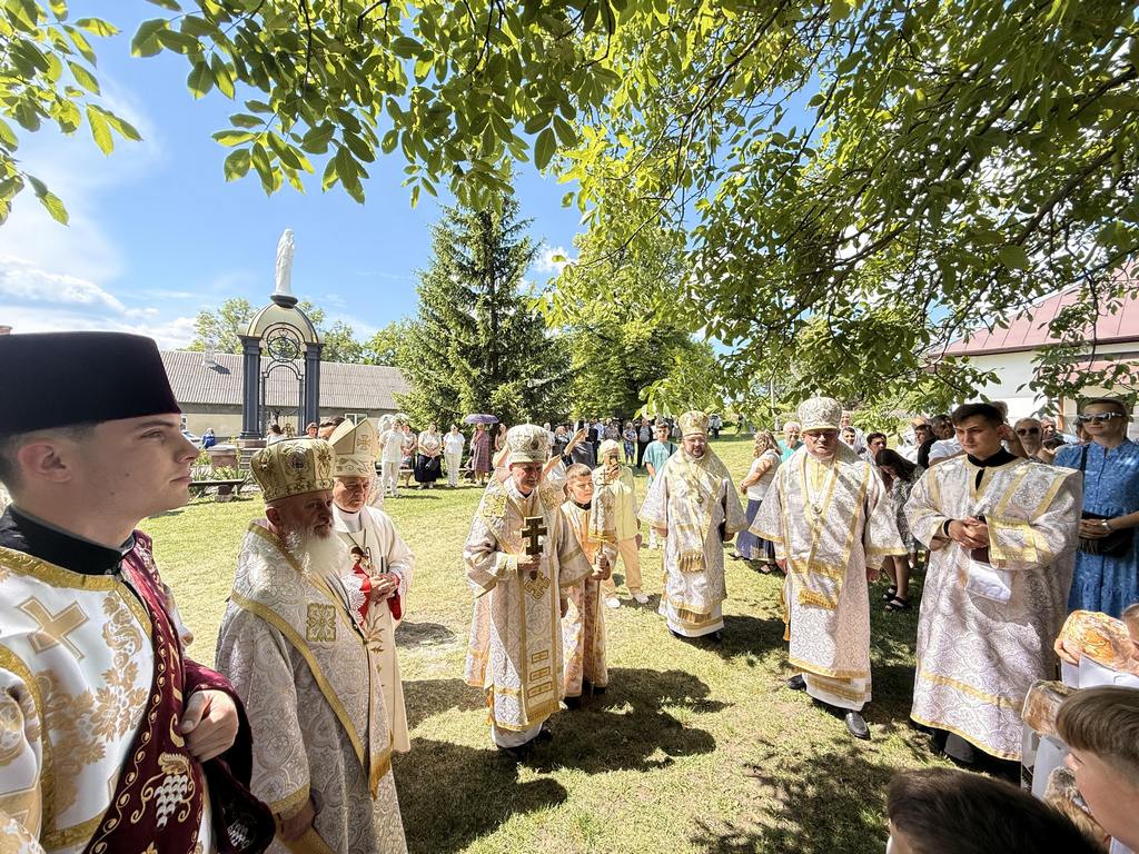 Урочисто відзначення відпустового свята Різдва святого Івана Хрестителя в Улашківському монастирі отців Василіян